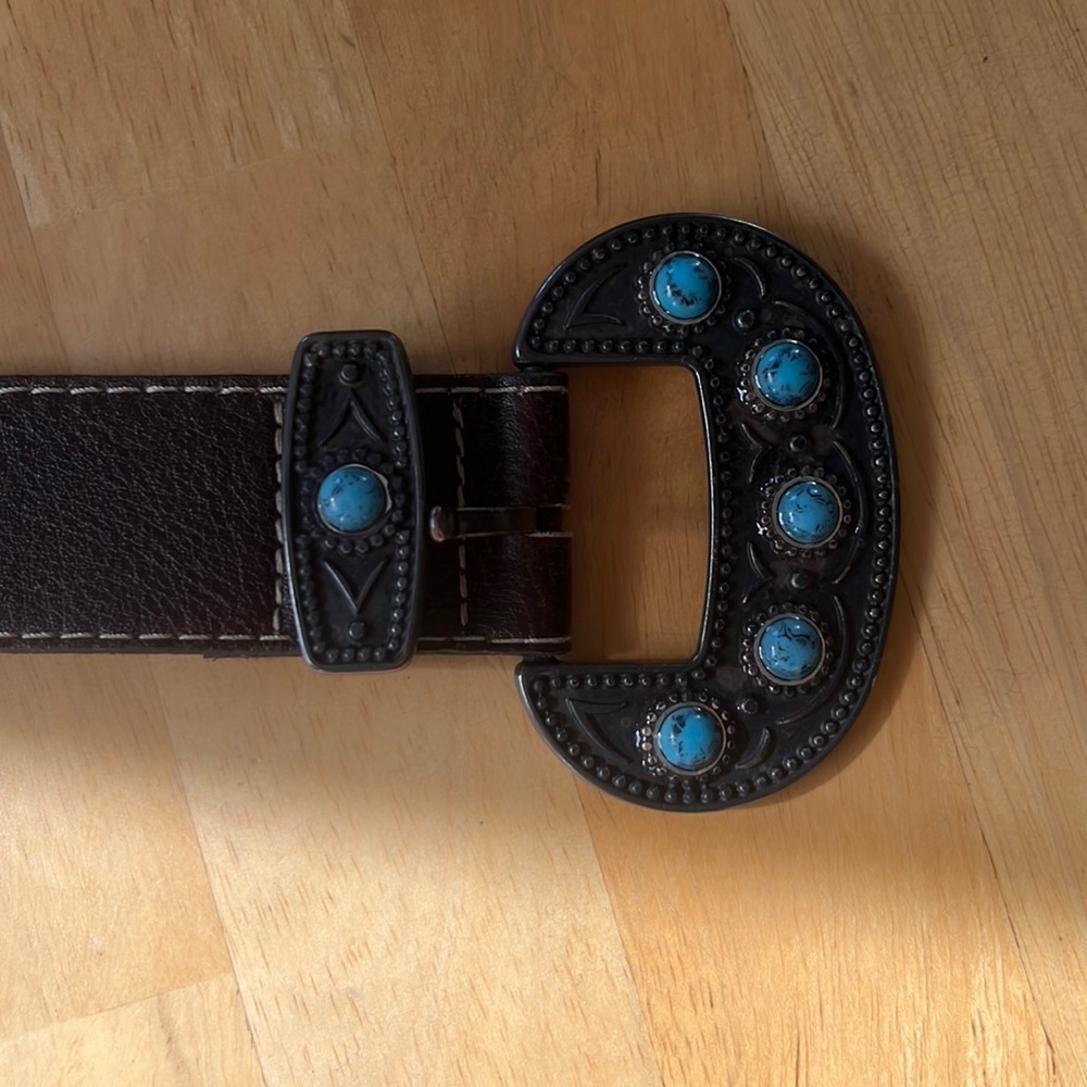 Brown Leather Belt